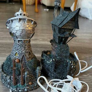 Hawthorne Village Nightmare Before Christmas Dr .finklesteins Lab & Jack's house